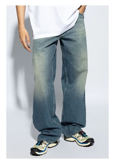jeans dritti a vita alta uomo blu MM6 MAISON MARGIELA | SH0LA0010 S30589980